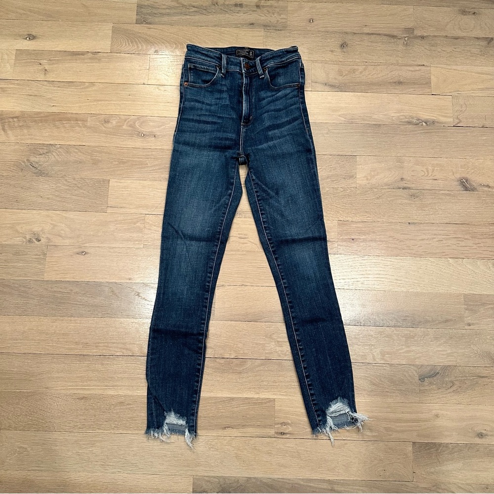 Abercrombie Raw Hem Jeans